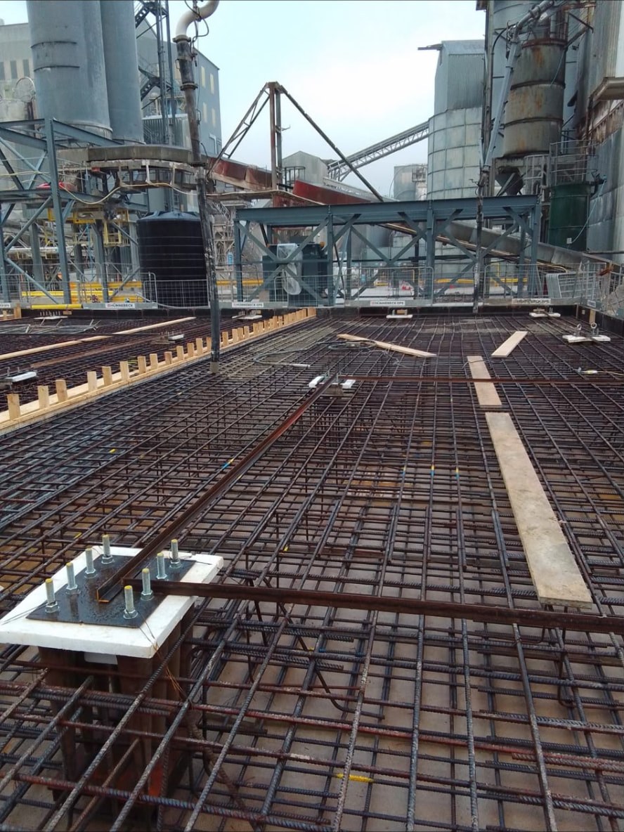 Industrial Slab & Holding-Down Bolts