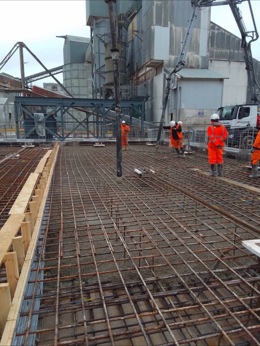 Live Plant Slab Pour